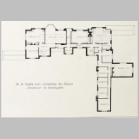 Baillie Scott, 'Greenways' in Sunningdale, First Floor Plan, Moderne Bauformen, vol.8, 1909, p.176.jpg
